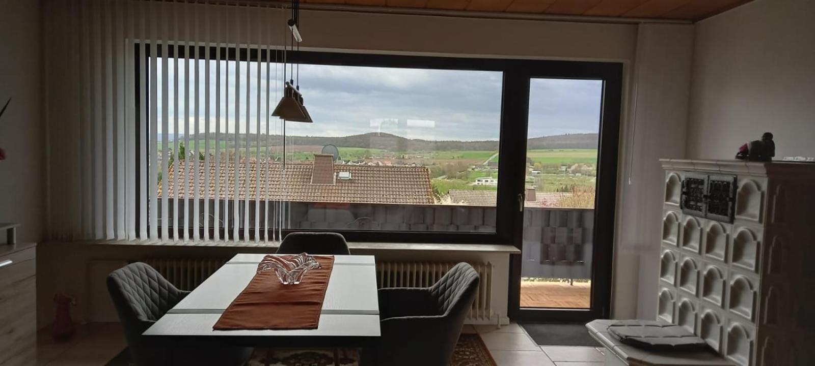 Ferienwohnung Talblick Ahnatal Eksteriør billede