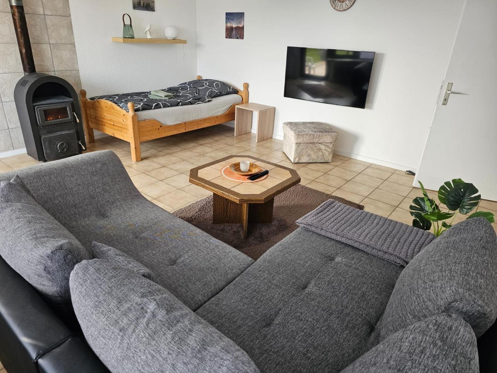 Ferienwohnung Talblick Ahnatal Eksteriør billede